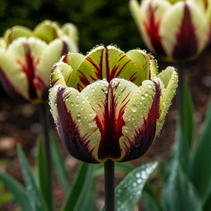 Тюльпан Литл Джем купить по цене от 590р. в интернет-магазине «Посадика» с доставкой почтой в в Вилючинске и по всей России – [изображение №1].