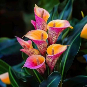 Калла Оникс купить по цене от 450р. в интернет-магазине «Посадика» с доставкой почтой в в Вилючинске и по всей России – [изображение №1].